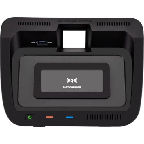 Car Qi Wireless Charging Fast Charger Car Charger Panel Phone Holder for Toyota RAV4 RAV 4 2019 2020