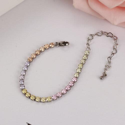 OUFEI Stainless Steel Bracelets For Women Metal Bracelet Charms For Jewelry Making Fashion Jewelry Accessories Gifts For Women