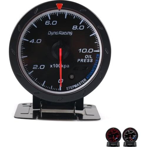 Dynoracing 60MM Racing Car Oil pressure Gauge 50--150C Meter & Lighting Auto Oil pressure Gauge TT101471