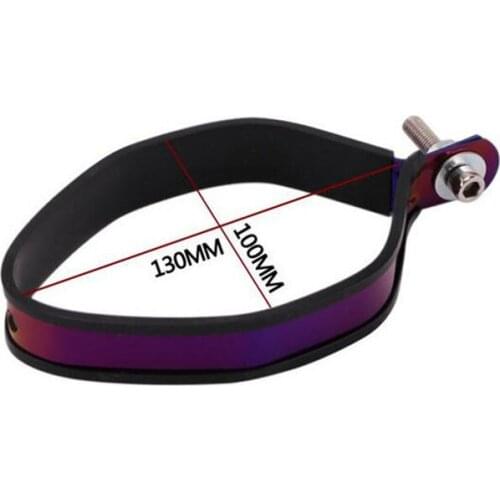 Motorcycle Exhaust Pipe Muffler Escape Moto Exhaust Holder Clamp Fixed Ring Support Bracket Exhaust Clamp