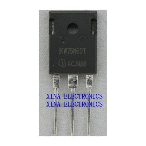 IKW75N60T IKW75N60 K75T60 75A/600V TO-247 ROHS ORIGINAL 5PCS/lot Free Shipping Electronics composition kit