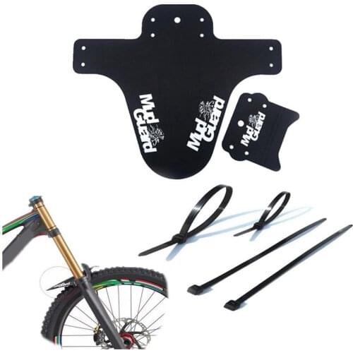 Bicycle Fender Carbon Fiber Front/Rear Mountain Bike Fender Rainy Riding Fender Bicycle Accessories