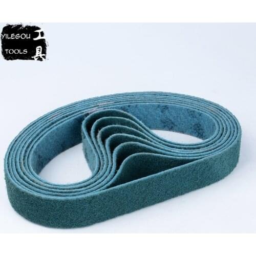 2 Pieces 40 * 760mm Nylon Sanding Belt For Metal 760*40mm Nylon Abrasive Belt With Grit 120 180 320 For 3 Round Tube Polishing