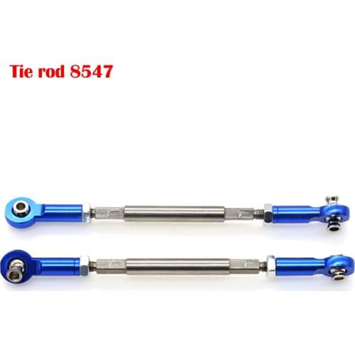 NEW 2Pcs 110MM Stainless Steel Adjustable Front Toe Links 8547 FOR Traxxas Unlimited Desert Racer UDR 85076-4 85086-4