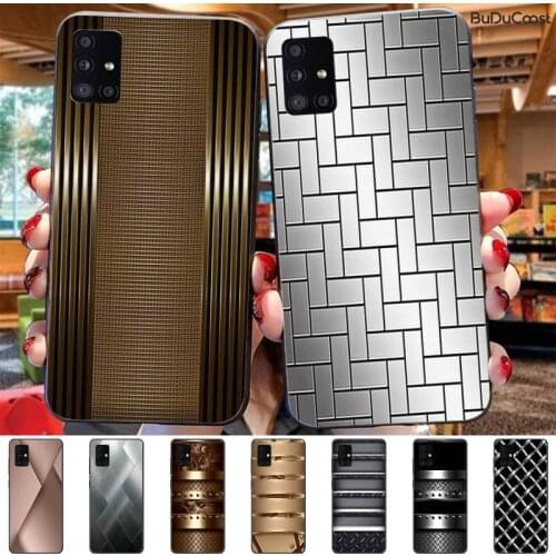 Personalized metal Soft Rubber Phone Cover For Samsung Galaxy A7 8 2018 6 8 Plus A9 2018 A10 20 30 40 50 70