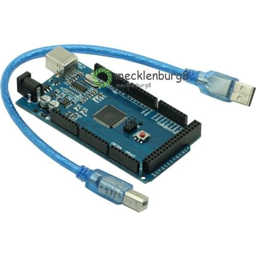 MEGA2560 MEGA 2560 R3 ATMEGA16U2 ATMEGA2560 ATMEGA2560-16AU Board For 5V Replace ATMega8U2 With USB Cable
