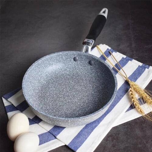 20/24/26/28cm Frying Pan Non-stick Wok Pans Skillet Cauldron Induction Cooker Medical Stone Frying-Pans Pancake Egg Pan Cookware