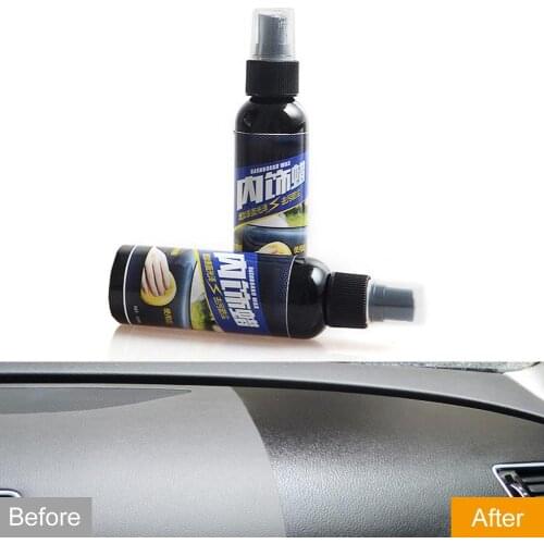 30ML Car Vehicle Wax Interior Restorer Dashboard Seat Glossing Maintenance Tool Skin-Friendly Car Body Refreshing Cream