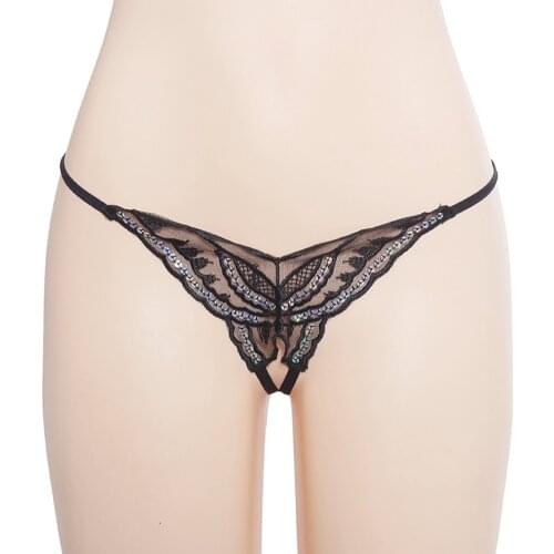 Lingerie Butterfly Thong Women Sexy Underwear G-String Low-Wasit Panty Erotic Clothing Underpants Women Briefs