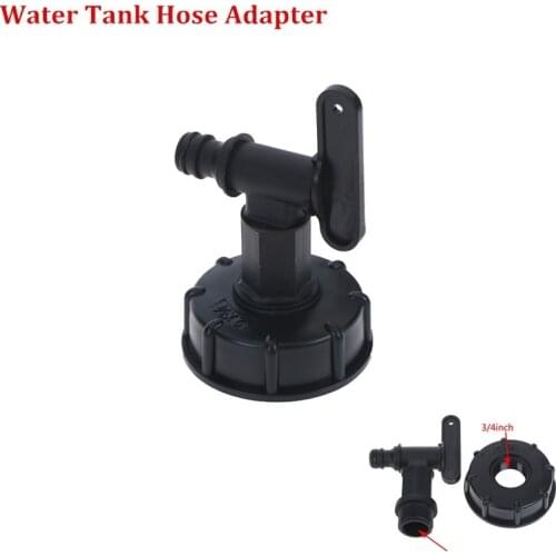 1000L IBC 3/4" Water Tank Hose Garden Adapter Fittings With Switch Connectorx 1pc