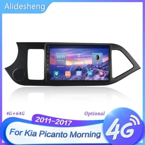 For Kia PICANTO Morning 2011 2012 2013 2014 Android 9.1 Car Multimedia Player Navigation 4G+64G 2din WIFI Car Radio Video Player