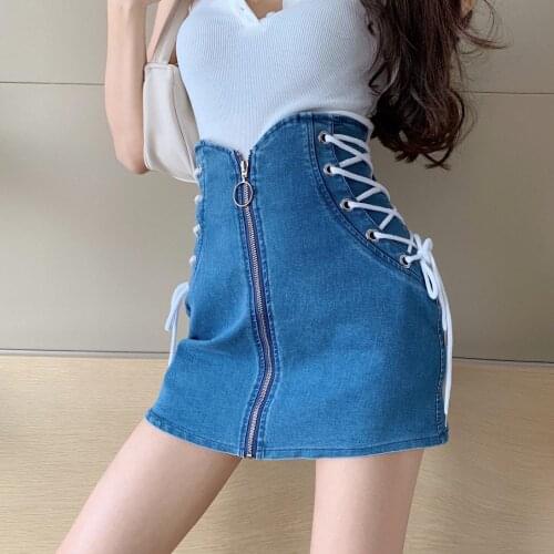 Джинсовые юбки-карандаши CBAFU China At AliExpress