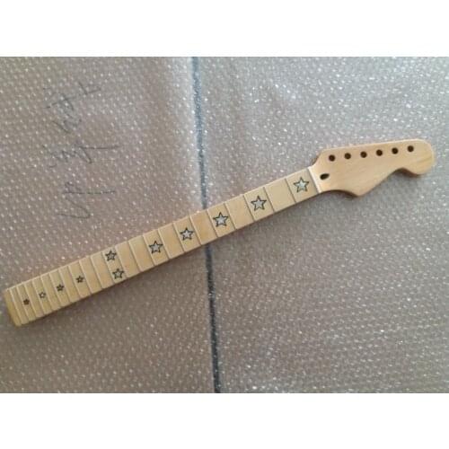 Guitar Neck for ST Replacement 22 Fret Maple Fretboard Gloss Finish