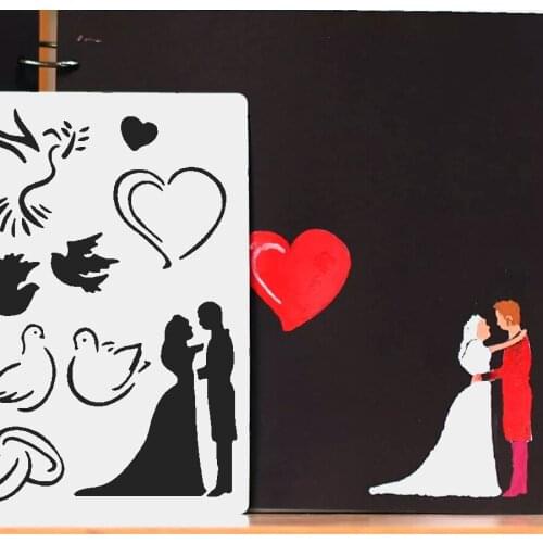 Art Korea Stationery Office Painting Supplies Graphics Symbols Drawing Template Ruler Student Kids Drafting Stencil Gift