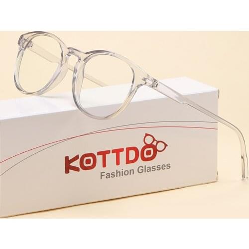 Classic Square Women Anti-blue Light Plastic Eyeglasses Vintage Optical Myopia Glasses Frame Computer Eye Glasses Men New