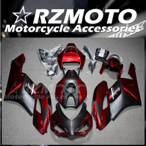 4Gifts New ABS Motorcycle Fairings kit Fit For HONDA CBR1000RR 2004 2005 04 05 Bodywork set Red 88