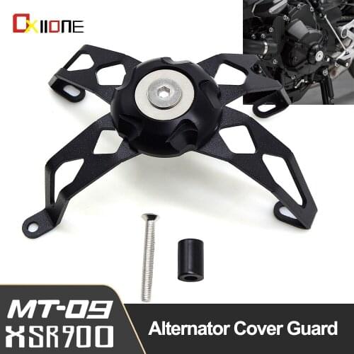 For Yamaha MT09 FZ09 XSR900 Motorcycle Alternator Cover Guard MT-09 FZ-09 FJ09 2013-2021 MT 09 SP 2017-2021 XSR900 2015-2021