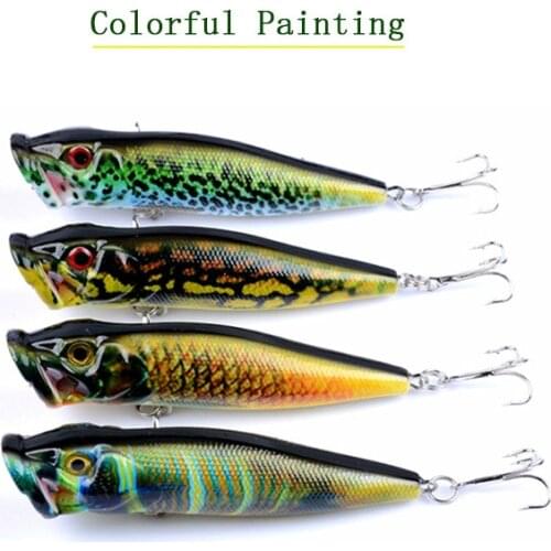 RQNQ 9cm 12.1g Megabass Rattling Fishing Lures Saltwater 2021 New Poppers Lure Fishing Rush Float Fish Top Water Artificial Bait