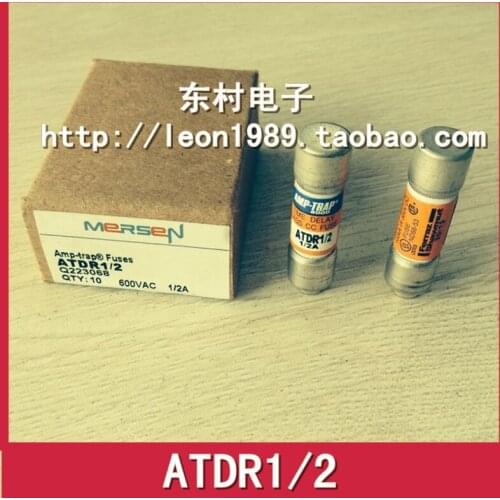 [SA]France MERSEN fuse Roland FERRAZ AMP-TRAP ADDR 1/2 0.5A 600V fuse--5PCS/LOT