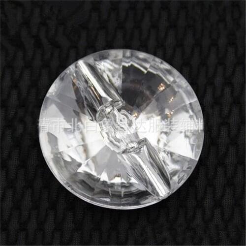 100/50pcs Taiwan Acrylic Crystal Button Textile Sofa Cushions With Silver Buttons Eyes DIY Handmade Buckle Jewelry Markings