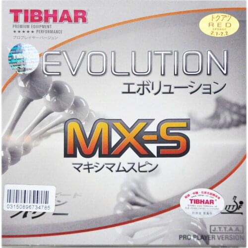 Tibhar Evolution Pro Mx-s/el-s/fx-s Table Tennis Rackets Rubber Racquet Sports Fast Attack Loop Ping Pong Rubber