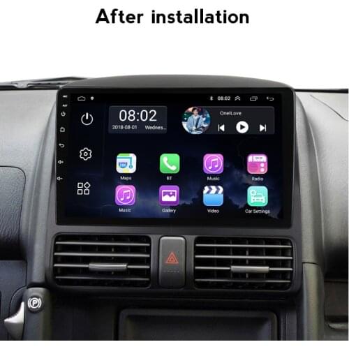 TOP! Android 11 1024*600 HD screen For Honda CRV 2 2001 2002 2003 2004 2005 2006 Car radio wifi 2 usb Car central navigator