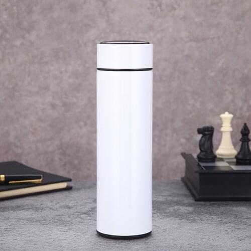 Stainless Steel Smart Insulation Water Bottle Anti-Corrosion with Temperature Digital Display Kitchen Outing Travel Tool