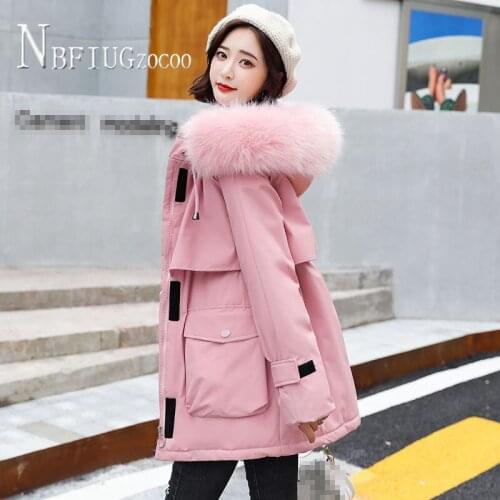 Woman Long Parka Fashion High Quality Winter Clothes Outwear