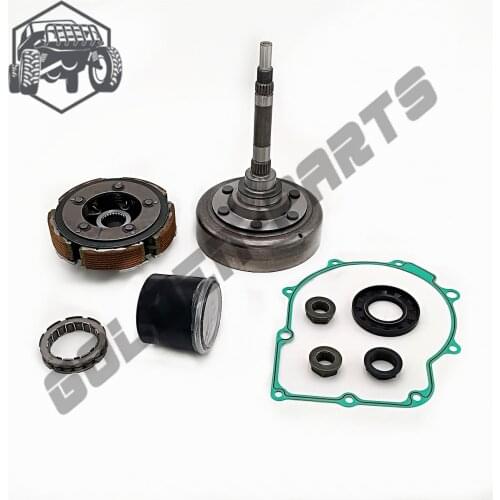 1SET 9PCS HISUN 700 ATV CLUTCH HUB ASSY Wet Clutch ASSY Clutch One Way Bearing Assy NUT GASKET 2114A-004000-0000