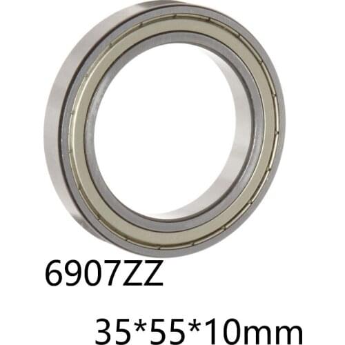1pcs 6907ZZ High-quality Deep Groove Ball Rolling Thin-wall Bearing 6907ZZ 61907ZZ 35*55*10mm 35*55*10 Bearing Steel Material