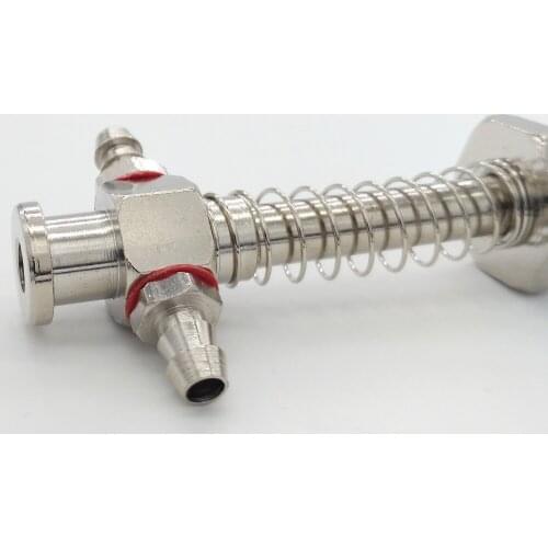 12mmx11mmx70mm Spring Loaded Vacuum Suction Cup Connector Holder M12-L70