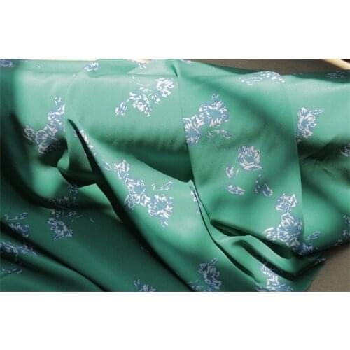 14mumi Stretch crepe de chine fabric mulberry silk garment garment fabric clothing BH2138 0.5m