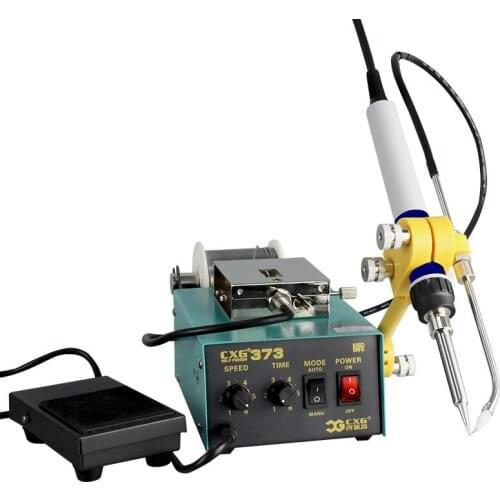 60W 220V 110V multi function foot welder lead -free Automatic tin supply system wire machine spot welder for bga rework power
