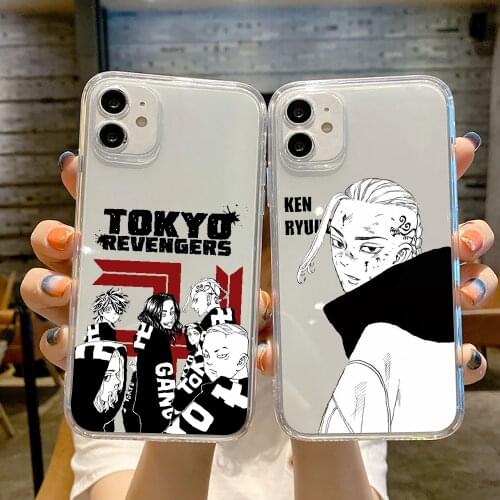 Anime Tokyo Revengers Phone case For Huawei P Mate P10 P20 P30 P40 10 20 Smart Z Pro Lite 2019 transparent silicone back 3D