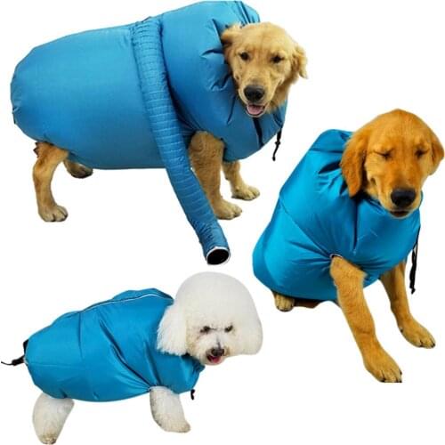 Dogs Hair Dryer Blow Bag Grooming Bag Portable Pet Drying Bag Folding Pet Dry Bag Cat Blow Pet Dog Dryer Pet Supplies