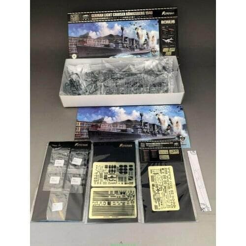 Flyhawk 1/700 FH1125S German Light Cruiser Koenigsberg 1940 Deluxe edition