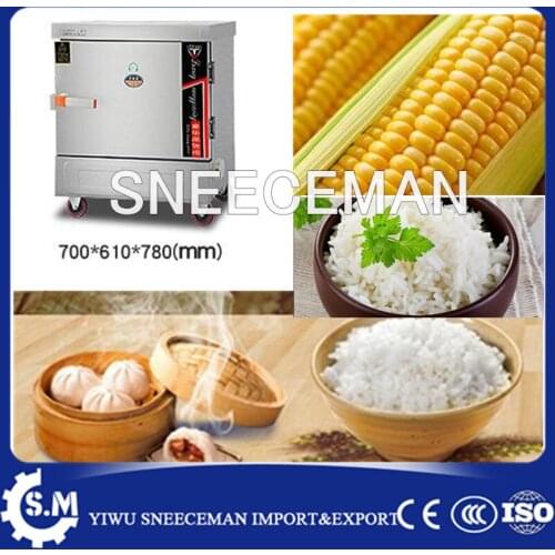 Hot sale professional hotels electric and Gas rice steaming cabinet/dumpling steamer making machine