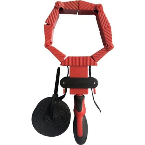 Multi-Angle Woodwork Clamping Tool With Anti-slip Handle Multi-Function Nylon For Home Angle Clip Belt Clamp Polygons Bindi Q4K4