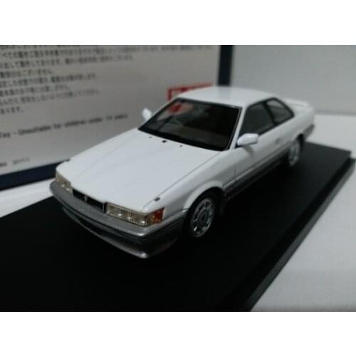 1:43 1986 NISSAN LEOPARD ULTIMA F31 WHITE Metal Diecast Alloy toy cars Model Vehicles For Children Boys gift hot
