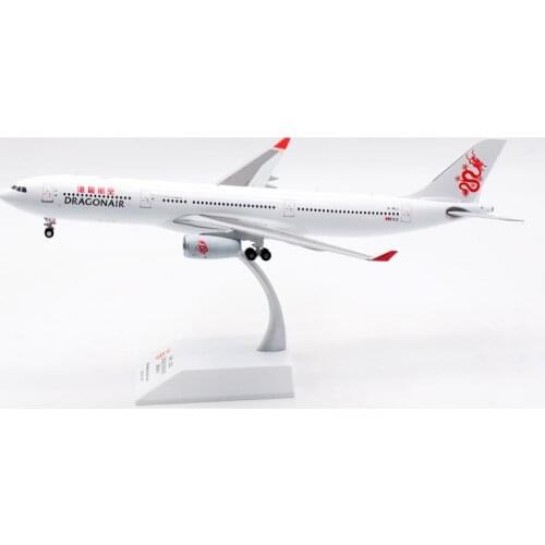 1:200 Scale A330-300 B-HLJ Dragonair airlines airplane model toys aircraft diecast Metal alloy plane gifts for kids