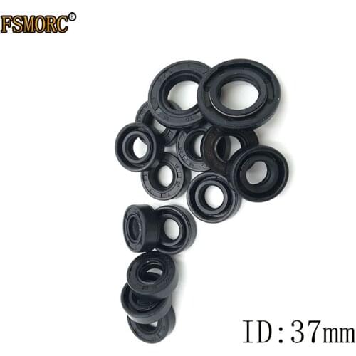 NBR Shaft Oil Seal TC-37*44*45*46*47*48*49*50*52*54*55*56*57*58**60*62*66*65*72*76*80*4/5/6/7/8/9/10/12 Double lip spring rotary