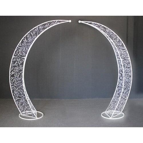 New Wedding Projects Tieyi Arch Sen Department Outdoor Wedding Stage Decoration Moon Flower Gate Happiness Gate