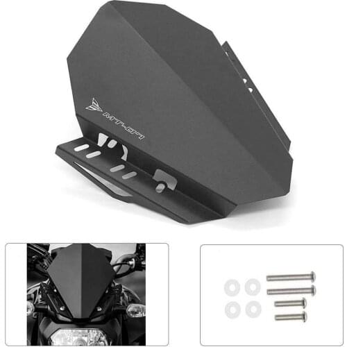Fit For Yamaha MT07 MT-07 2018-2020 Windscreen Deflectors Windshield Motorbike