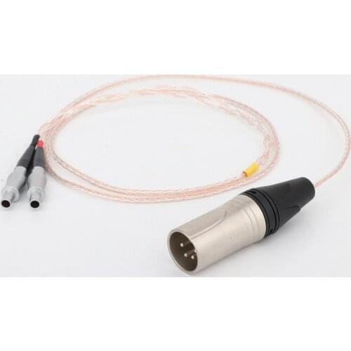 Preffair Compatible Audio Upgrade Cable Replacement for HD800/HD800S Headphone, (4-Pin XLR Male Plug) Replacement Upgrade Cable