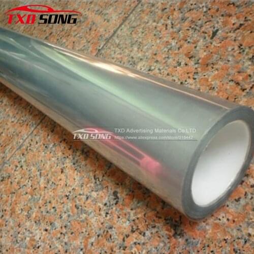 10/20/30/40/50/60X152CM/LOT Transparent Auto Car Protection Vinyl Film Transparent Car Protection Film 3 Layers BY Free Shipping