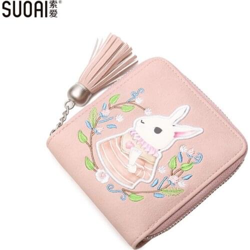 Женские кошельки с рисунками SUOAI China At AliExpress