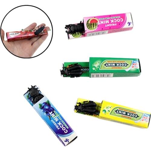 1PCs Novelty Magic Tricks Joke Toy Funny Tongue Chewing Gum Cockroach Trick Stress Relief Toy Prank Maker Novelty Gag Toys