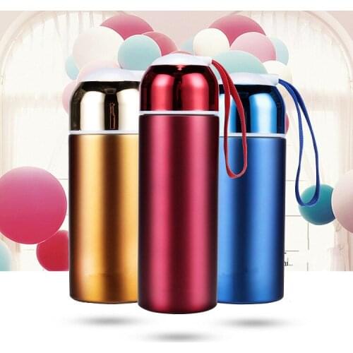 1PC Thermos CupThermo Mug Vacuum Cup Stainless Steel Thermos insulated Mug thermal Bottle Thermoses vacuum flask Cups KL 3062