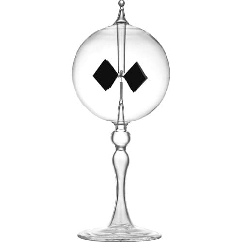 1pc medium light pressure windmill thermal radiometer Physical instrument The wind blade keeps rotating under the sunlight