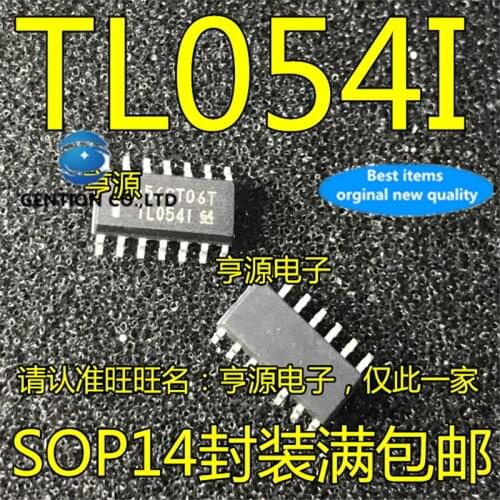 10Pcs TL054IDR TL054ID TL054 Silkscreen TL054I SOIC14 in stock 100% new and original